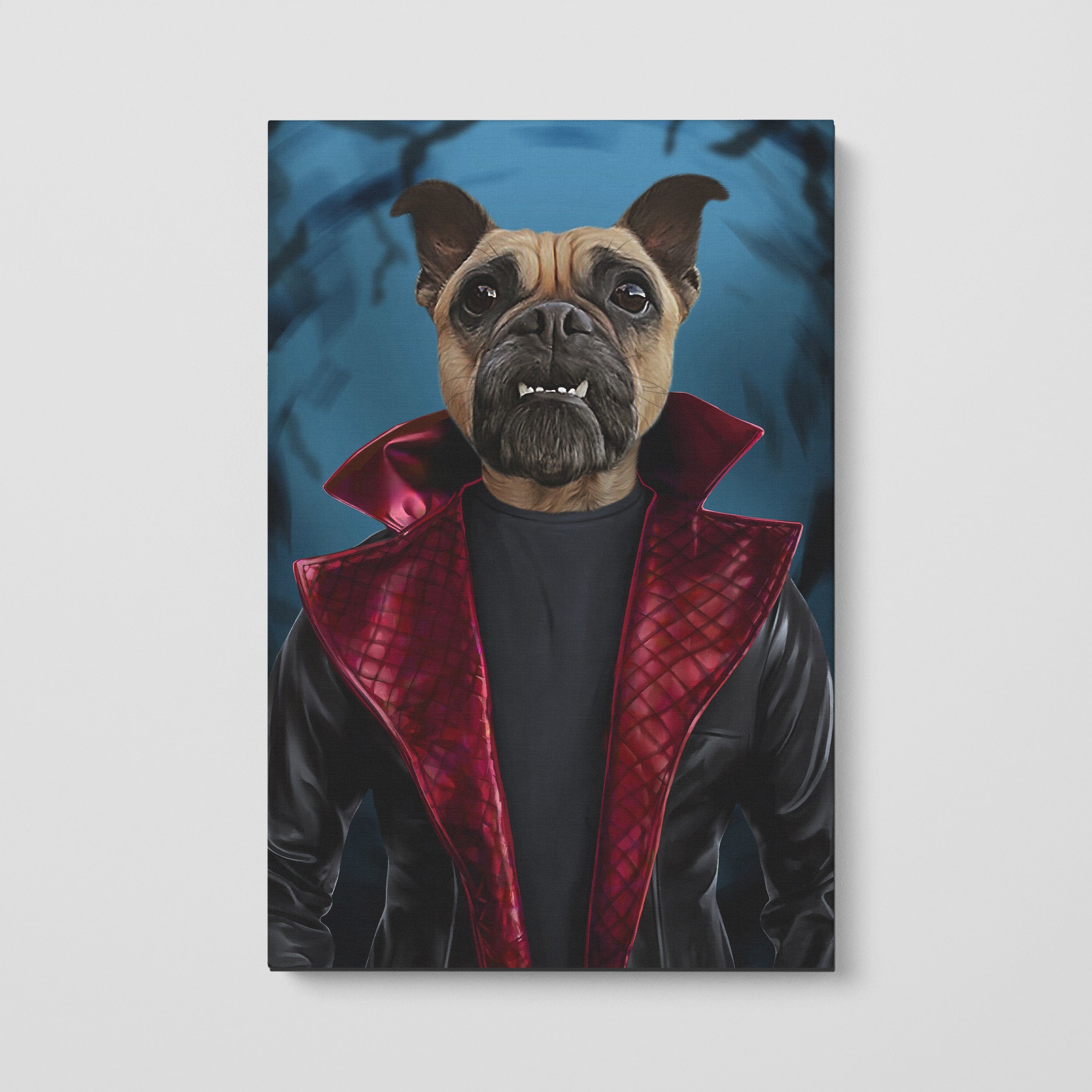 Crown and Paw - Canvas The Morbius - Custom Pet Canvas