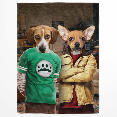 Crown and Paw - Blanket Nerd Best Friends - Custom Pet Blanket