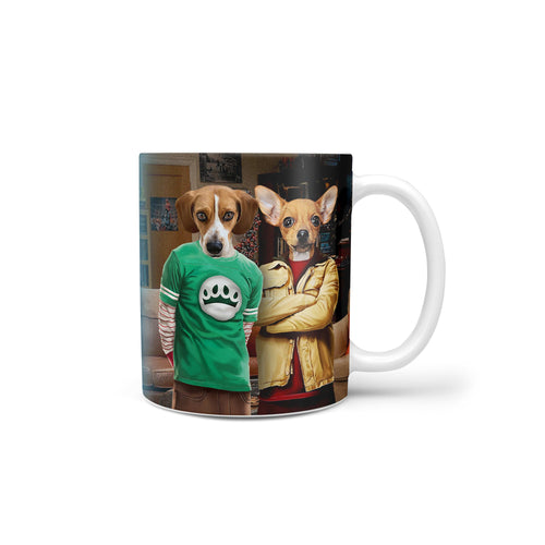 Crown and Paw - Mug Nerd Best Friends - Custom Mug 11oz
