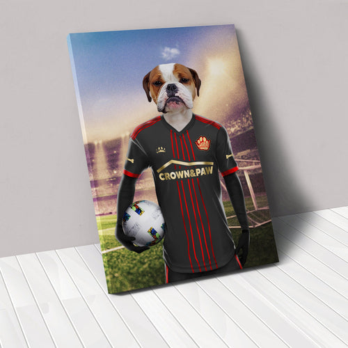 Crown and Paw - Canvas Petlanta United FC - Custom Pet Canvas