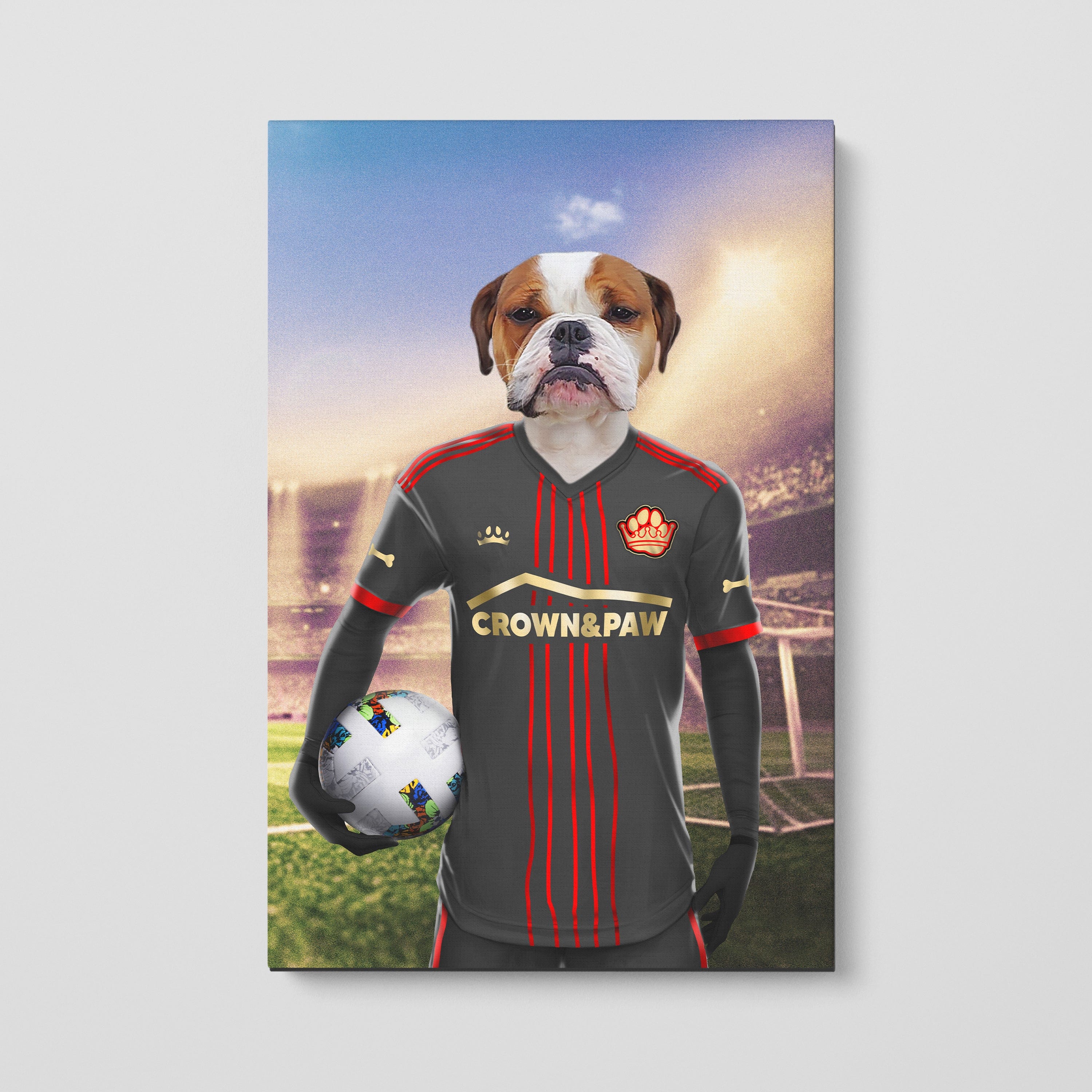 Crown and Paw - Canvas Petlanta United FC - Custom Pet Canvas