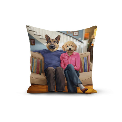 Crown and Paw - Throw Pillow The Phil and Claire - Custom Throw Pillow