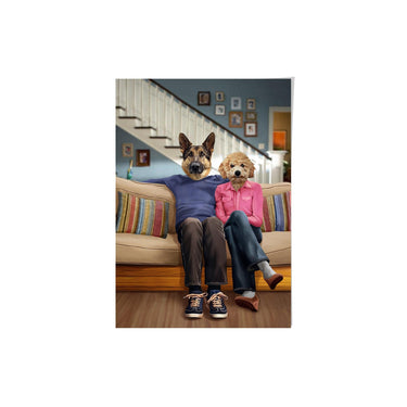 The Phil and Claire - Custom Pet Poster