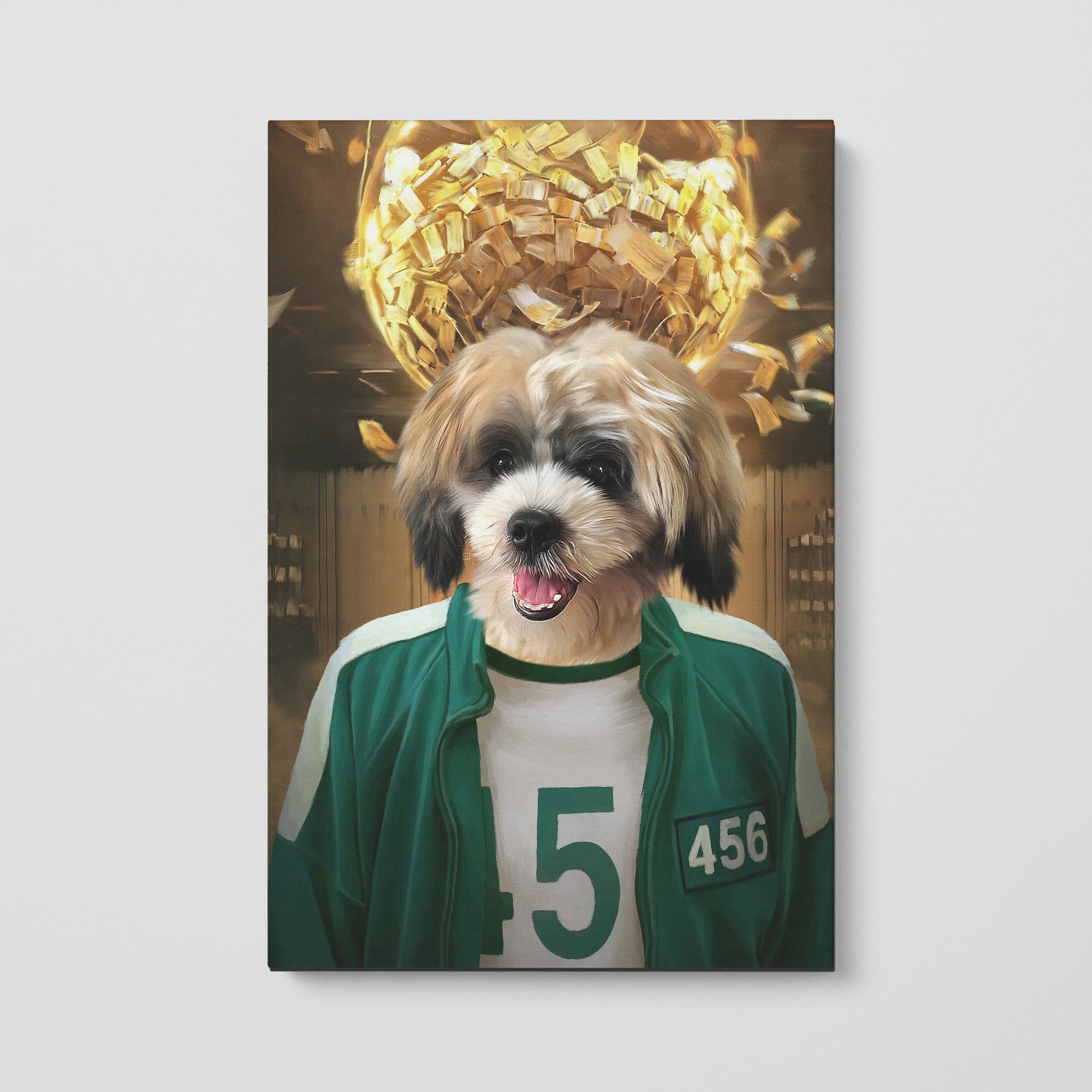 Crown and Paw - Canvas Player 456 - Custom Pet Canvas