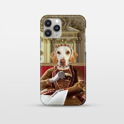 Crown and Paw - Phone Case Queen Charlotte - Custom Pet Phone Case