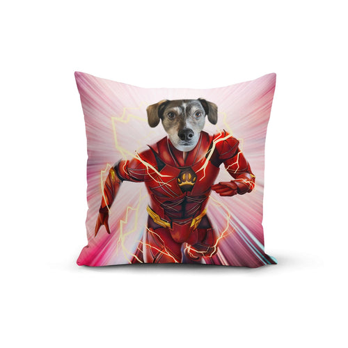 Crown and Paw - Throw Pillow The Quick Hero - Custom Throw Pillow