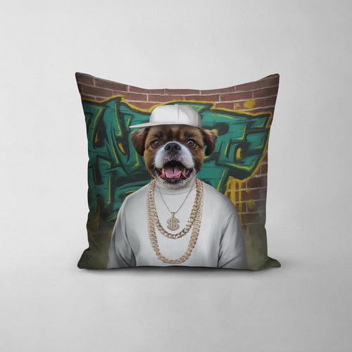 Crown and Paw - Throw Pillow The Rapper - Custom Throw Pillow