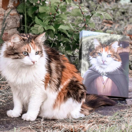 Crown and Paw - Canvas The Ringbearer - Custom Pet Canvas