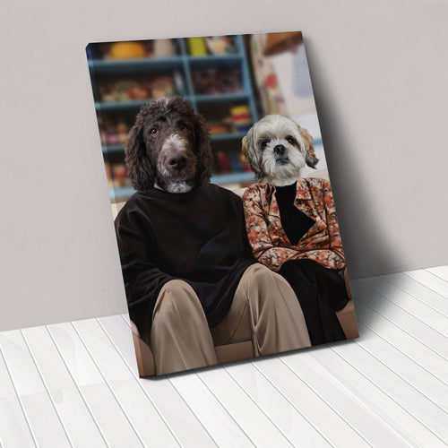 Crown and Paw - Canvas The Gellers - Custom Pet Canvas