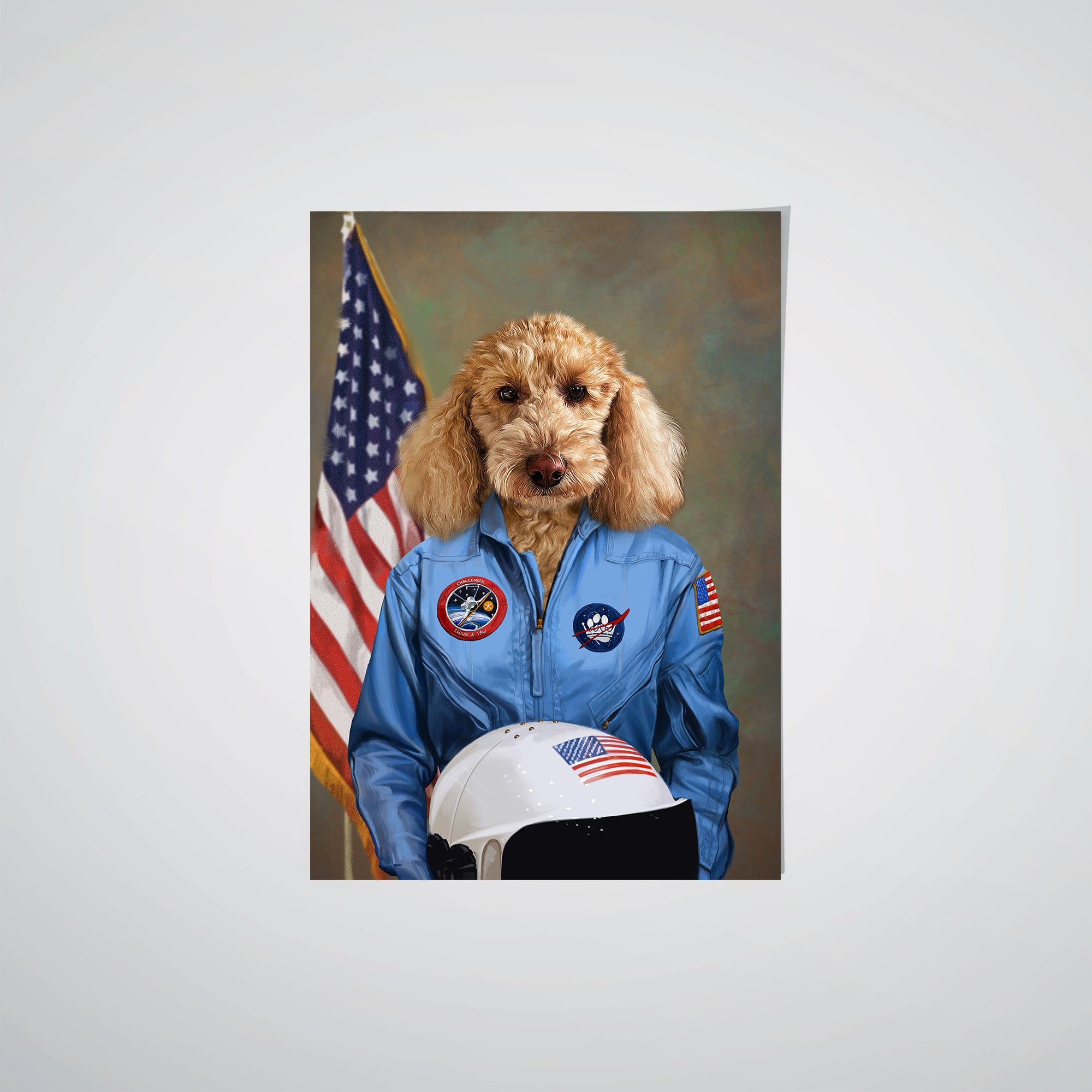 Crown and Paw - Poster The Sally - Custom Pet Poster