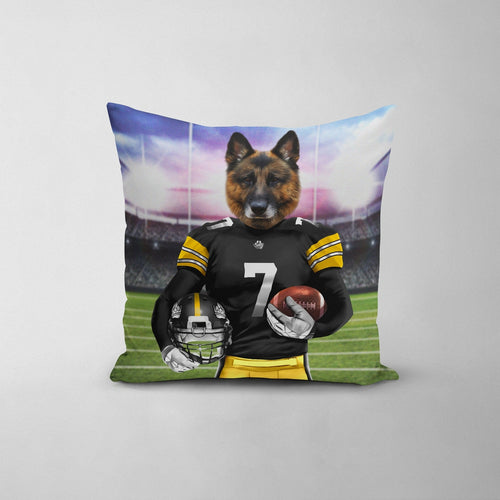 Crown and Paw - Throw Pillow The Snack Steelers - Custom Throw Pillow