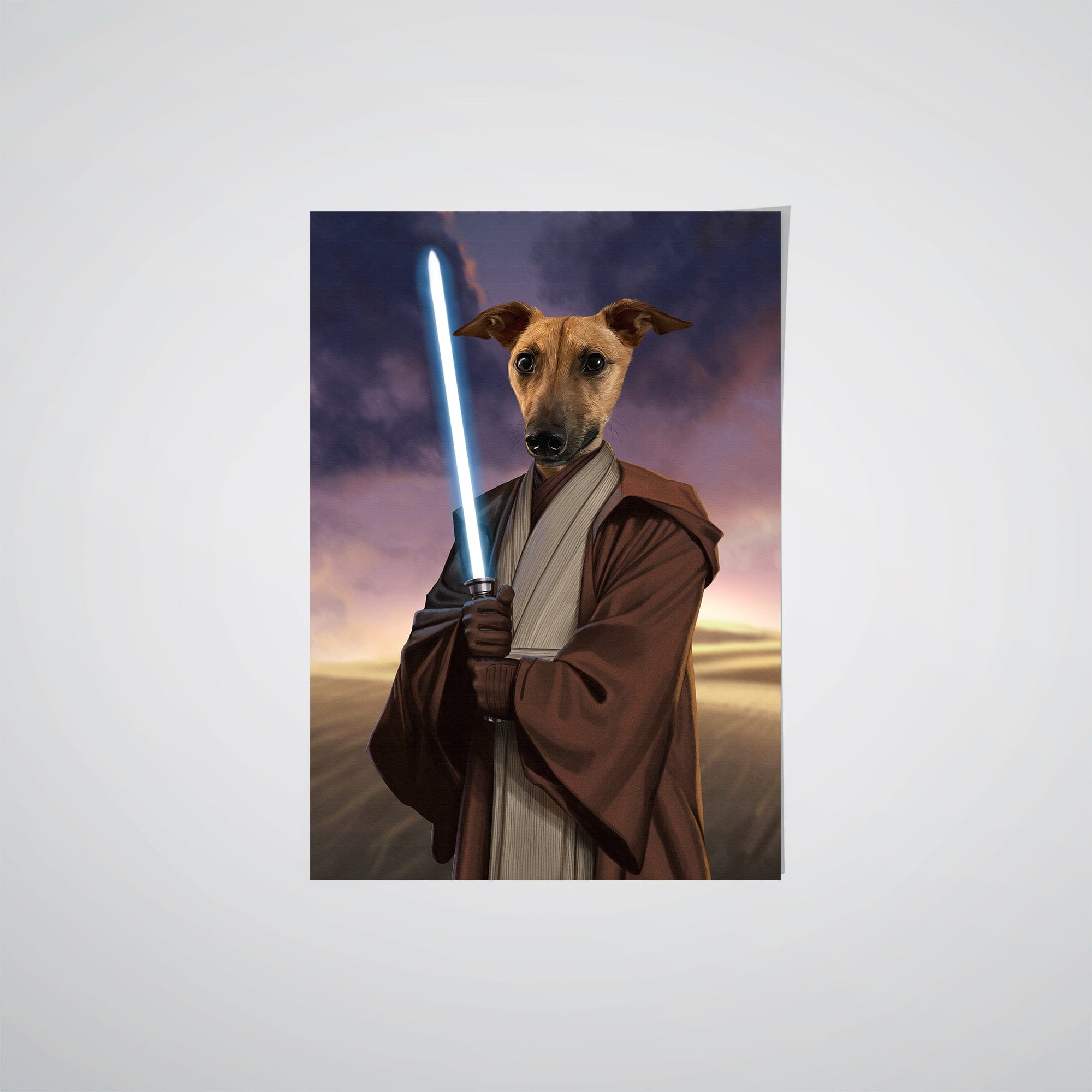 Crown and Paw - Poster The Space General - Custom Pet Poster