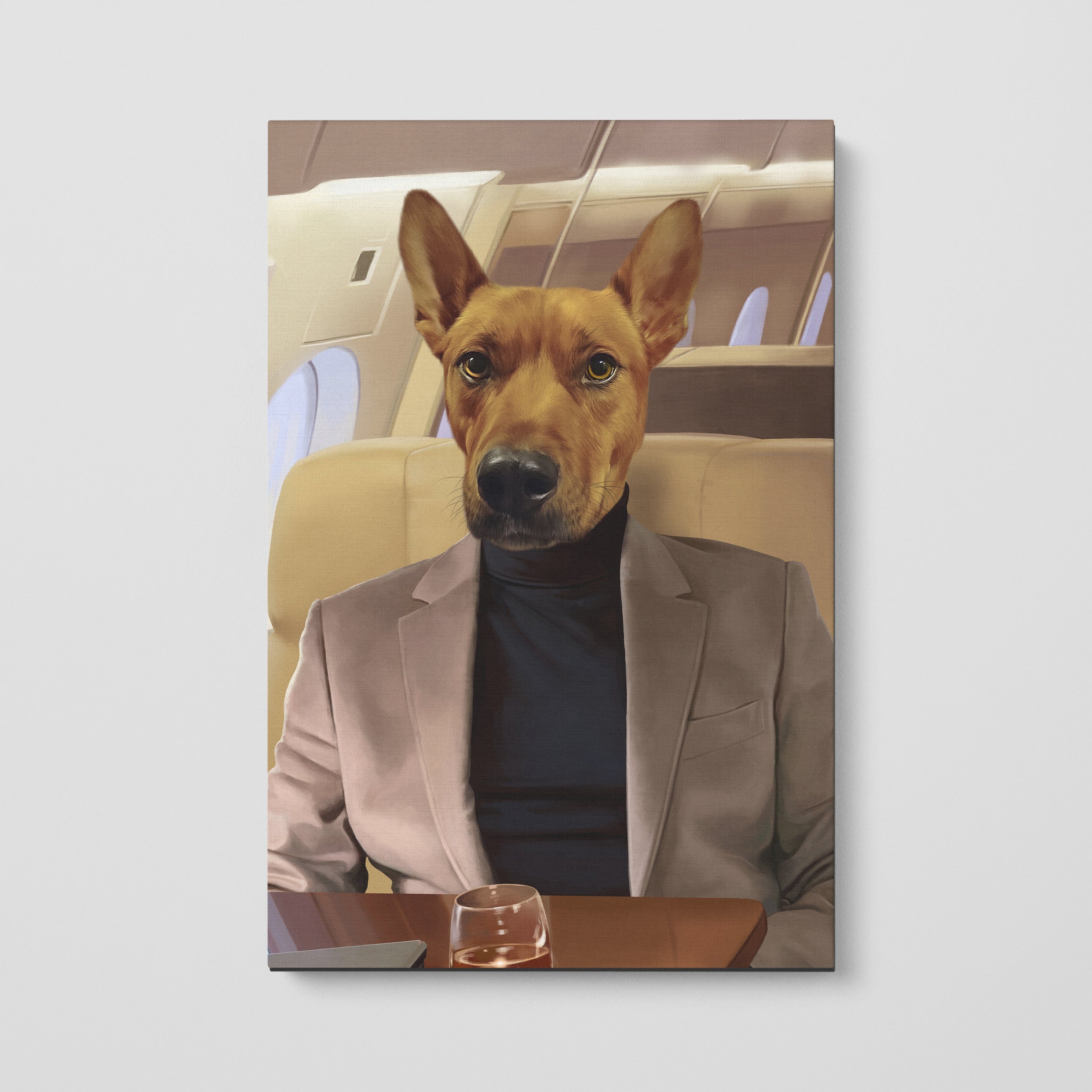 Crown and Paw - Canvas The Swindler - Custom Pet Canvas