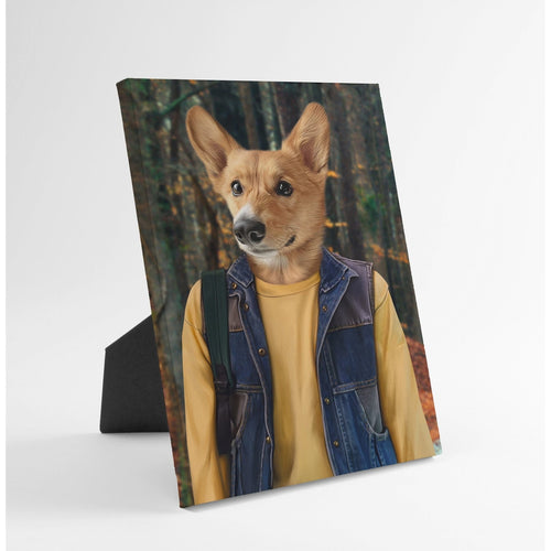 Crown and Paw - Standing Canvas The Tough Friend - Custom Standing Canvas 8" x 10" / The Woods