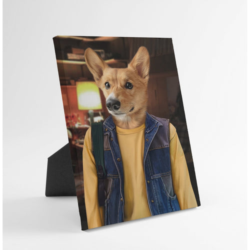 Crown and Paw - Standing Canvas The Tough Friend - Custom Standing Canvas 8" x 10" / Basement