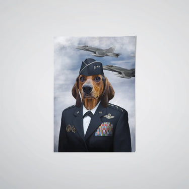The Female Air Force - Custom Pet Poster