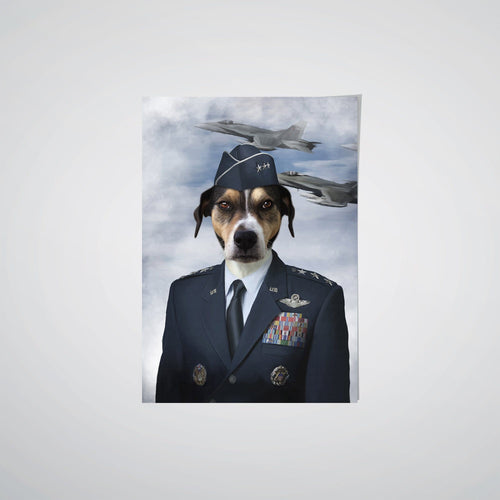 Crown and Paw - Poster The Male Air Force - Custom Pet Poster