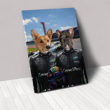 The Veteran Drivers - Custom Pet Canvas