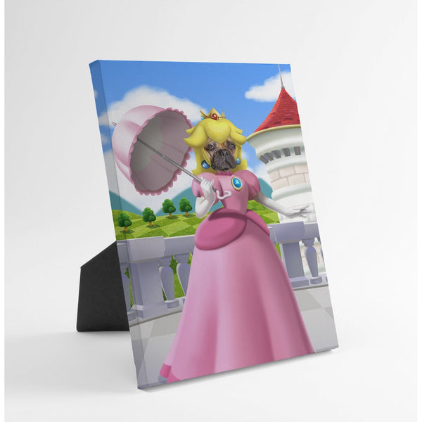 Video Game Princess - Custom Standing Canvas
