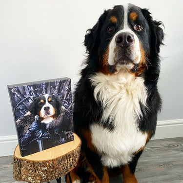 The King in the North - Custom Pet Canvas