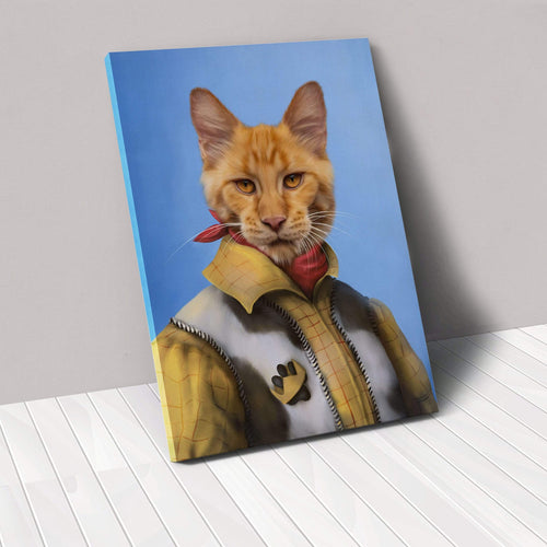 Crown and Paw - Canvas The Cowboy - Custom Pet Canvas