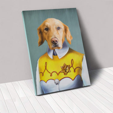 The Cowgirl - Custom Pet Canvas