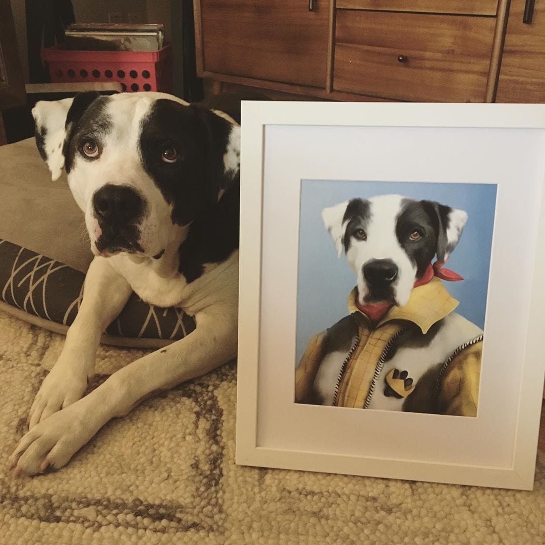 Crown and Paw - Poster The Cowboy - Custom Pet Poster