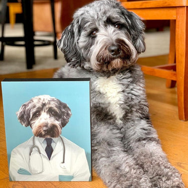 The Doctor - Custom Pet Canvas