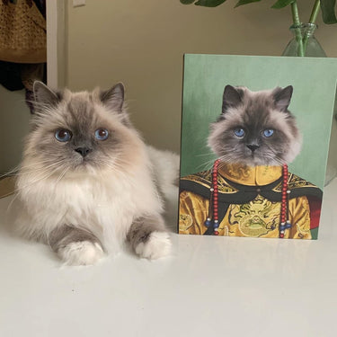 The Chinese Emperor - Custom Pet Canvas